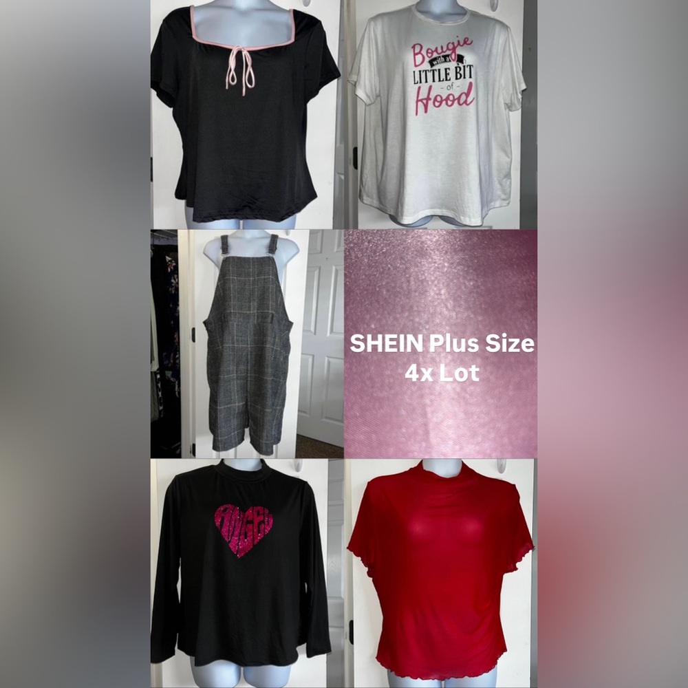 SHEIN Plus Size 4x 5 Piece Lot